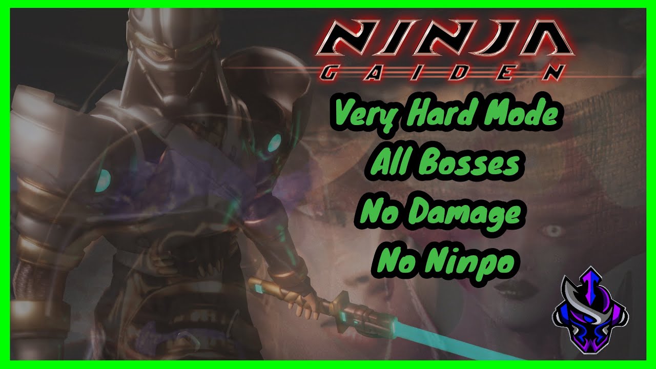 Ninja Gaiden 2004 - Very Hard Mode - All Bosses No Damage No Ninpo