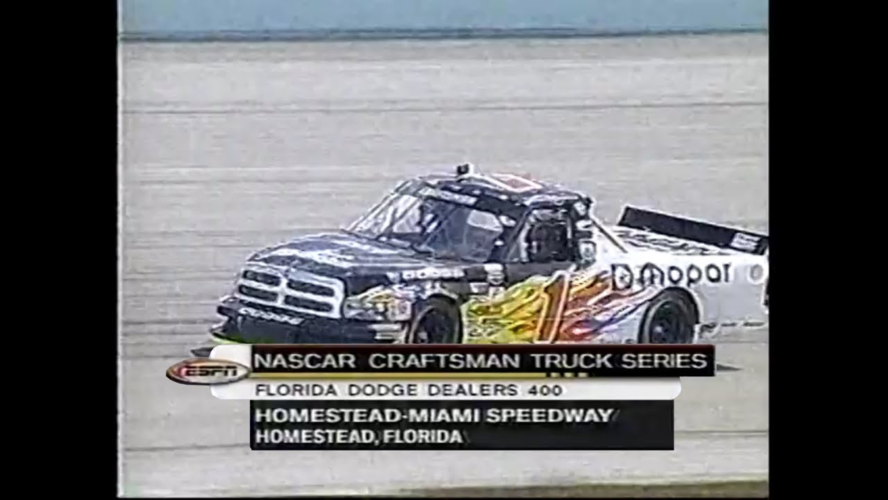 2001 Florida Dodge Dealers 400K | NASCAR Truck Series | Homestead-Miami (03/04/01)