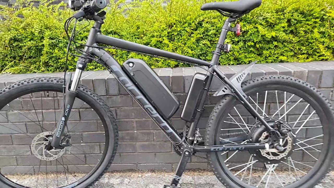 1000w 48v Carrera Vengeance 2020 ebike conversion First look