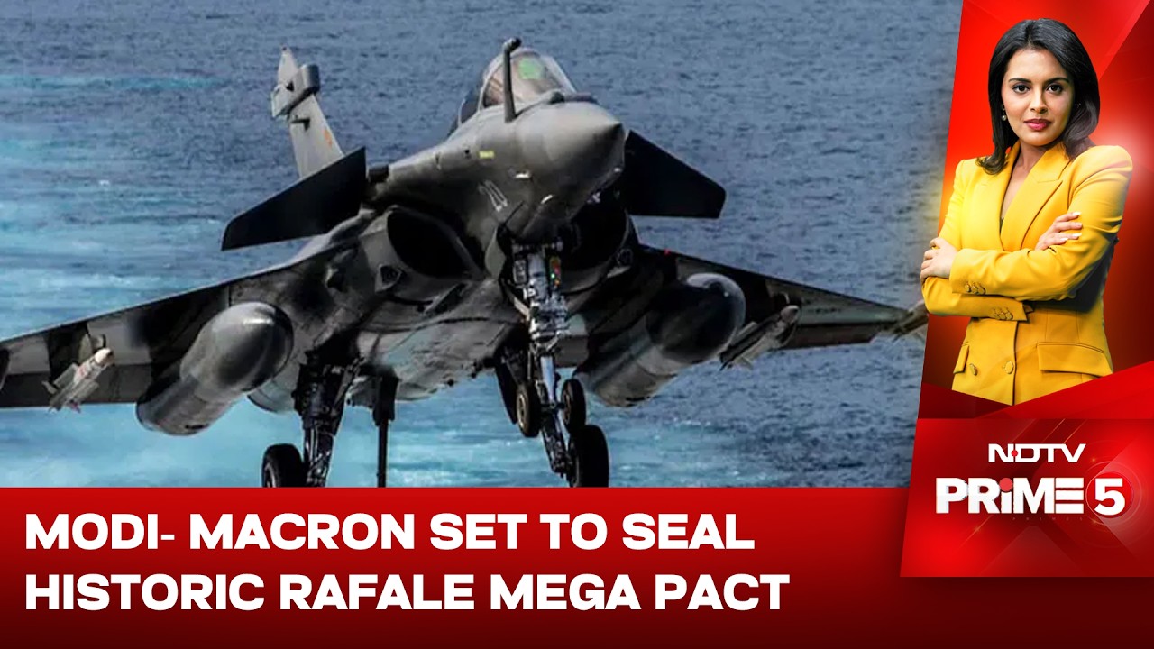 PM Modi-Emmanuel Macron Set To Seal Historic Rafale Mega Pact