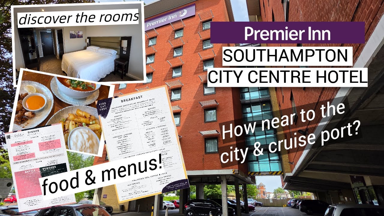 Premier Inn Southampton City Centre + Tour of the town