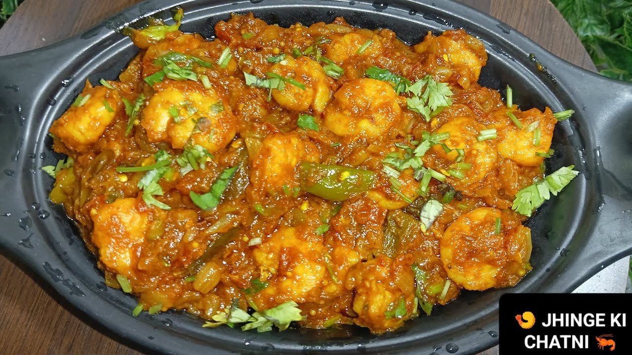 Jhinge ki Chutney recipe| Prawns Masala Chutney 😋 How to make prawns Chatni🤤🦐🍤