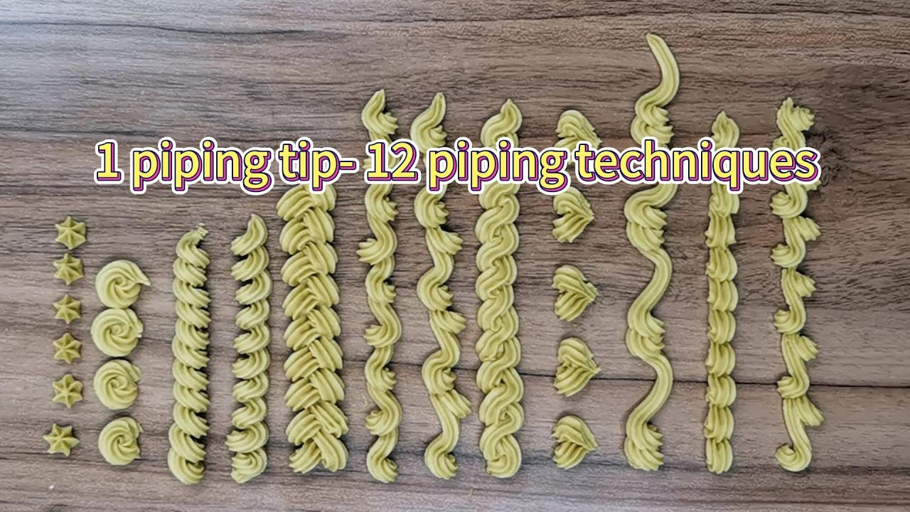 How to use cake decorating tips #17? Nozzle Piping Technique Tutorials, Cake Decorating Tutorials