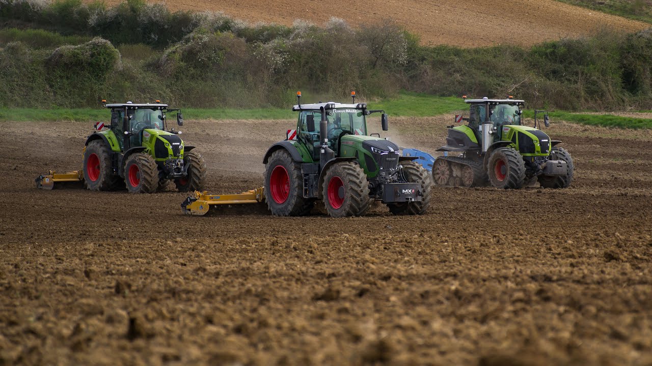 Travaux du sol par la SARL Cveta - Fendt, Claas, Lemken, Alpego