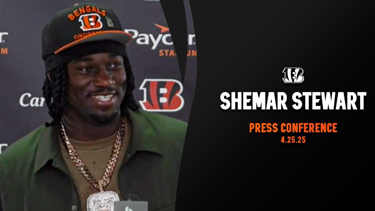 Shemar Stewart Press Conference - 2025 NFL Draft - 17th Overall Pick