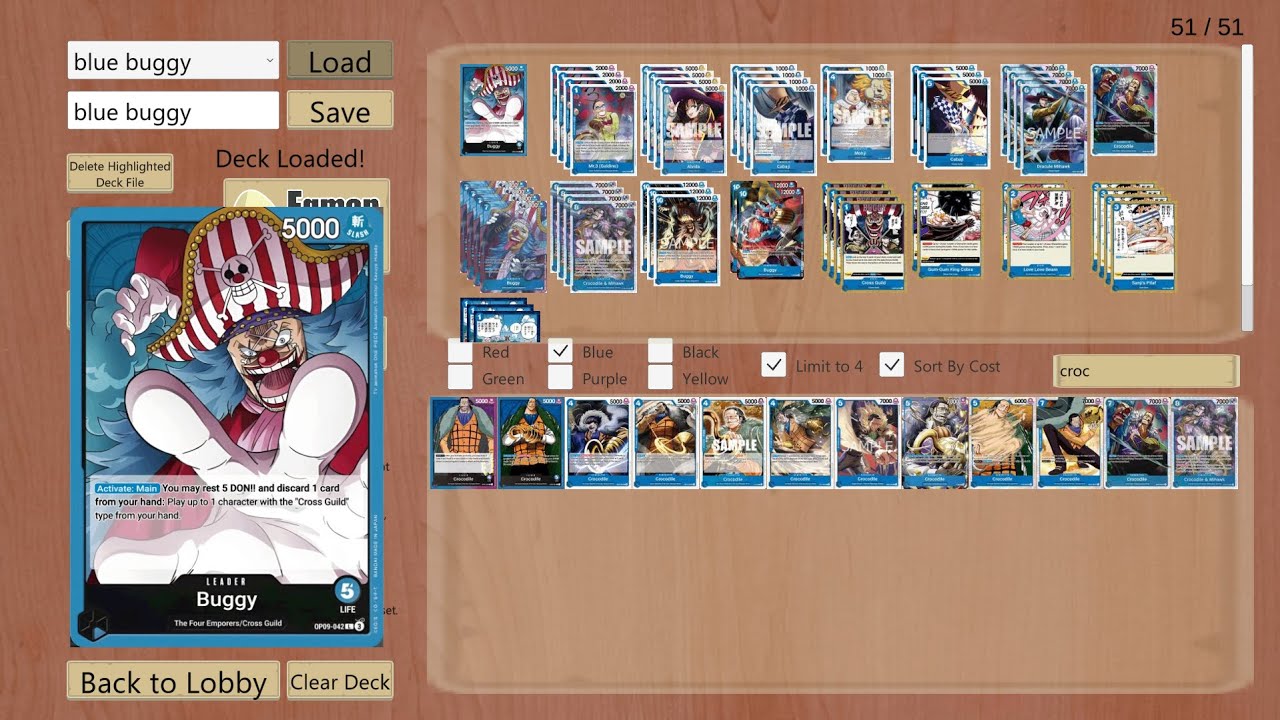{OP14/EB04} Blue Buggy STILL OP