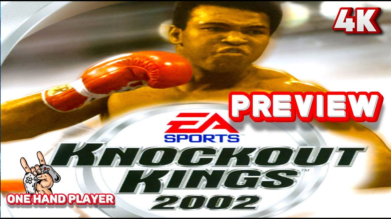 Видео игрового процесса Knockout Kings 2002 на PS2 (4K 60FPS): первые 20 минут, игра за игрока с ...