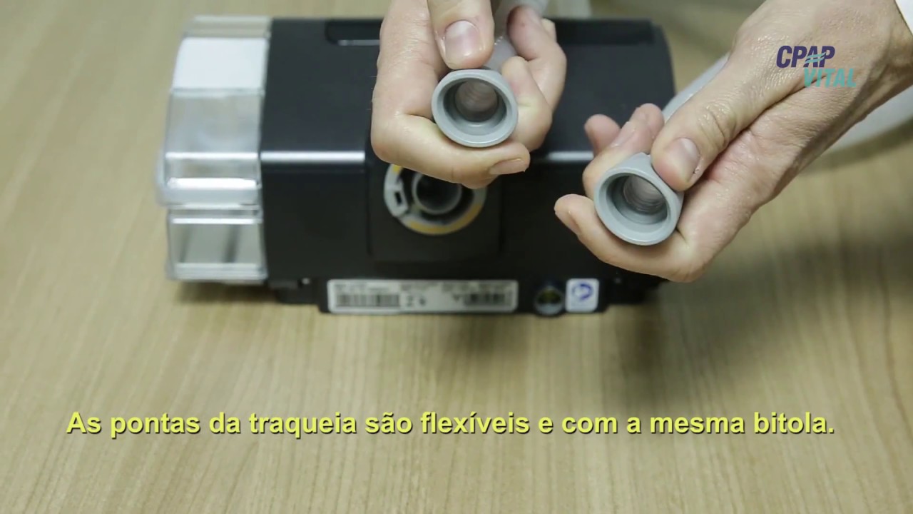 Guia do CPAP Airsense 10 da ResMed - VÍDEO COM SOM NO LINK DA DESCRIÇÃO!!