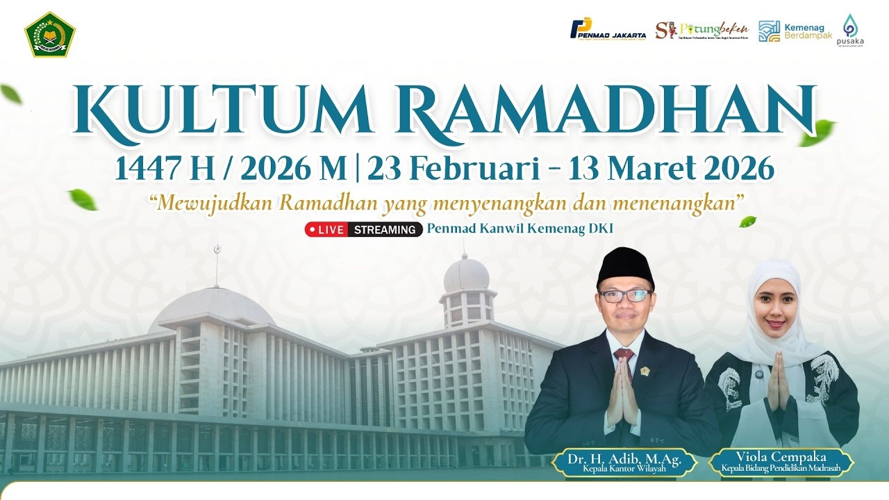 🔴[LIVE] Kultum Ramadhan 1447 H Oleh Ustadz Drs. Ahmad Zawawi | MAS Al Islamiyah Jakarta Barat