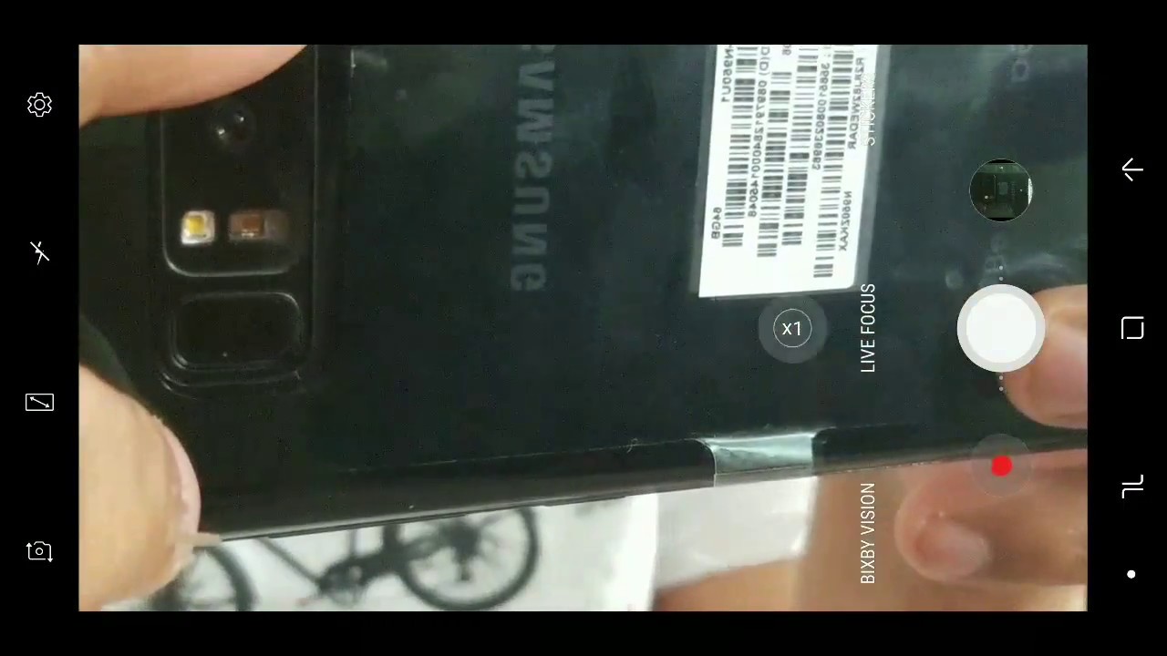 Samsung galaxy note8 not using 2nd camera for optical zoom