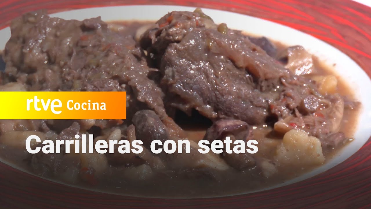 Carrilleras con setas - Ahora o nunca | RTVE Cocina