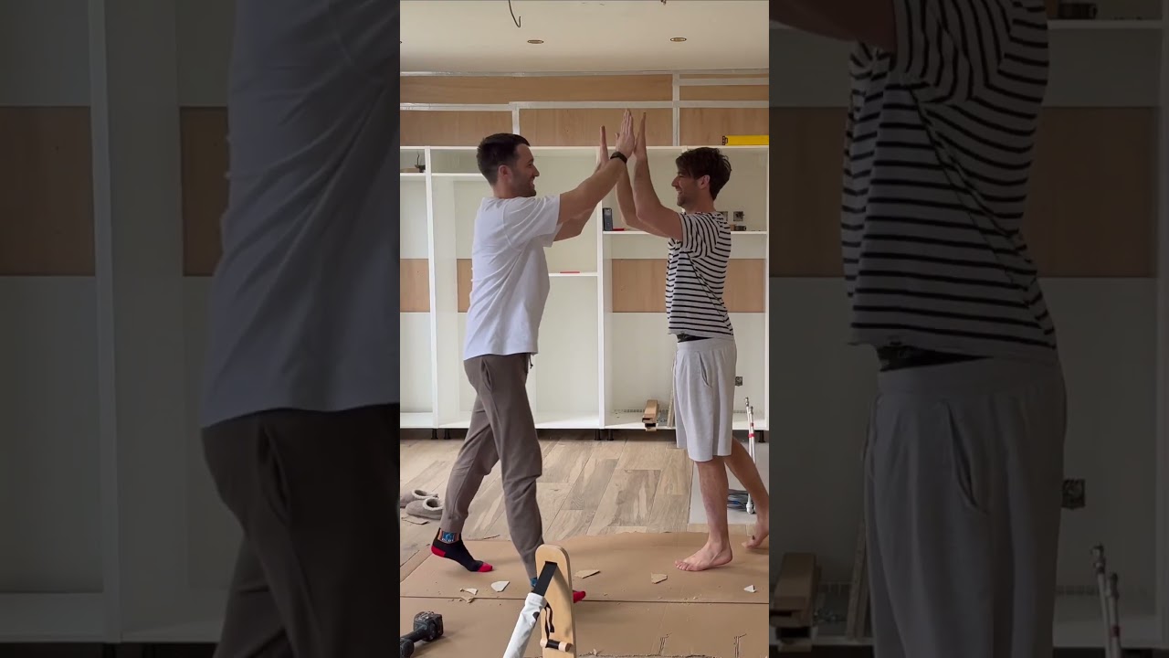 Бюджет IKEA, но мы заставили его выглядеть ДОРОГО #shortsfeed #kitchen #renovation
