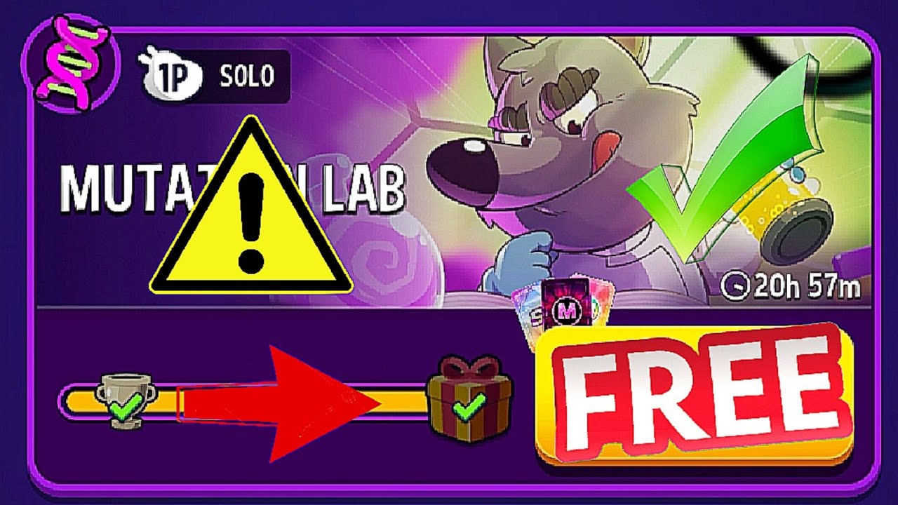 Mutatlon lab Solo Challenge Play with low boster with win Amazing revords l....