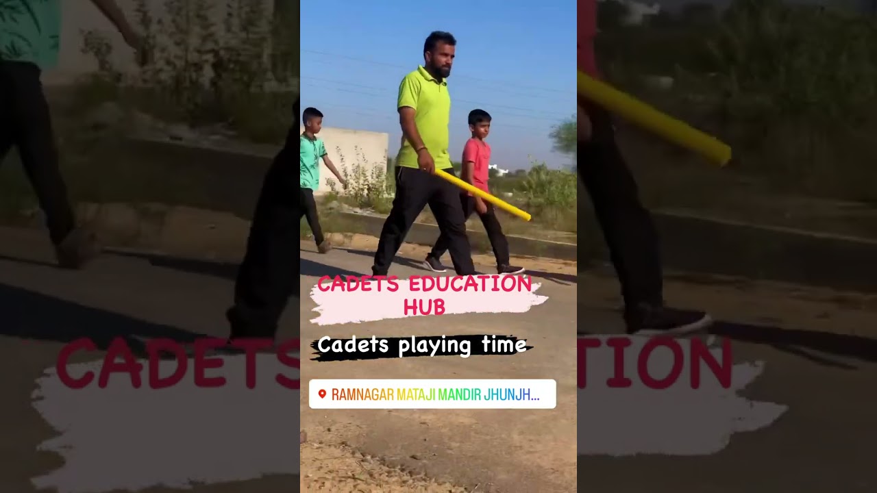 Cadets Playing Time|| sainik coaching institute Jhunjhunu #bestcoachinginstitute #bestschool