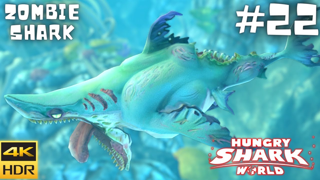Hungry Shark World : Zombie Shark