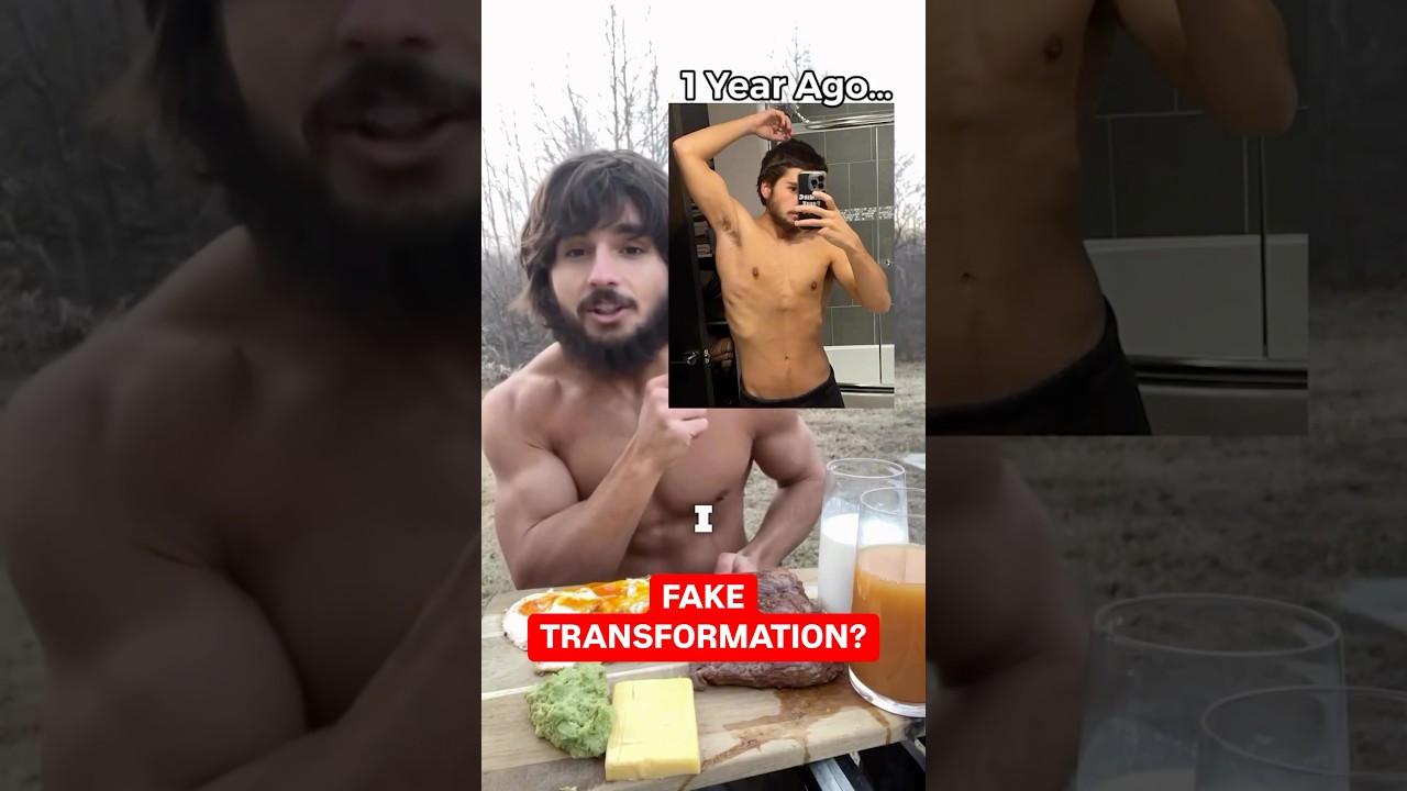 Exposing the biggest ex-vegan transformation online