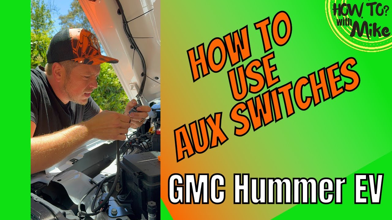 Hummer EV AUX switches - How to connect to them | Tutorial by M&R Automotive #hummerev