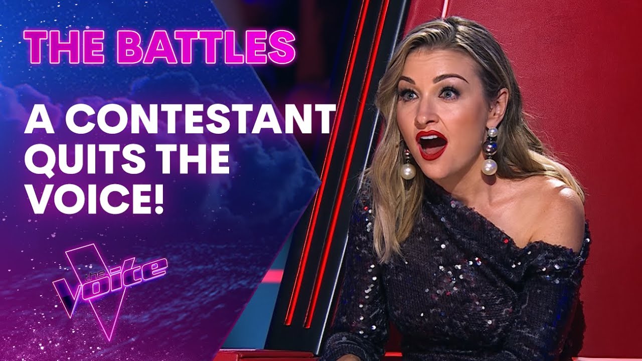 Coaches Major Shock as Contestant Quits The Voice | The Battles | The Voice Australia