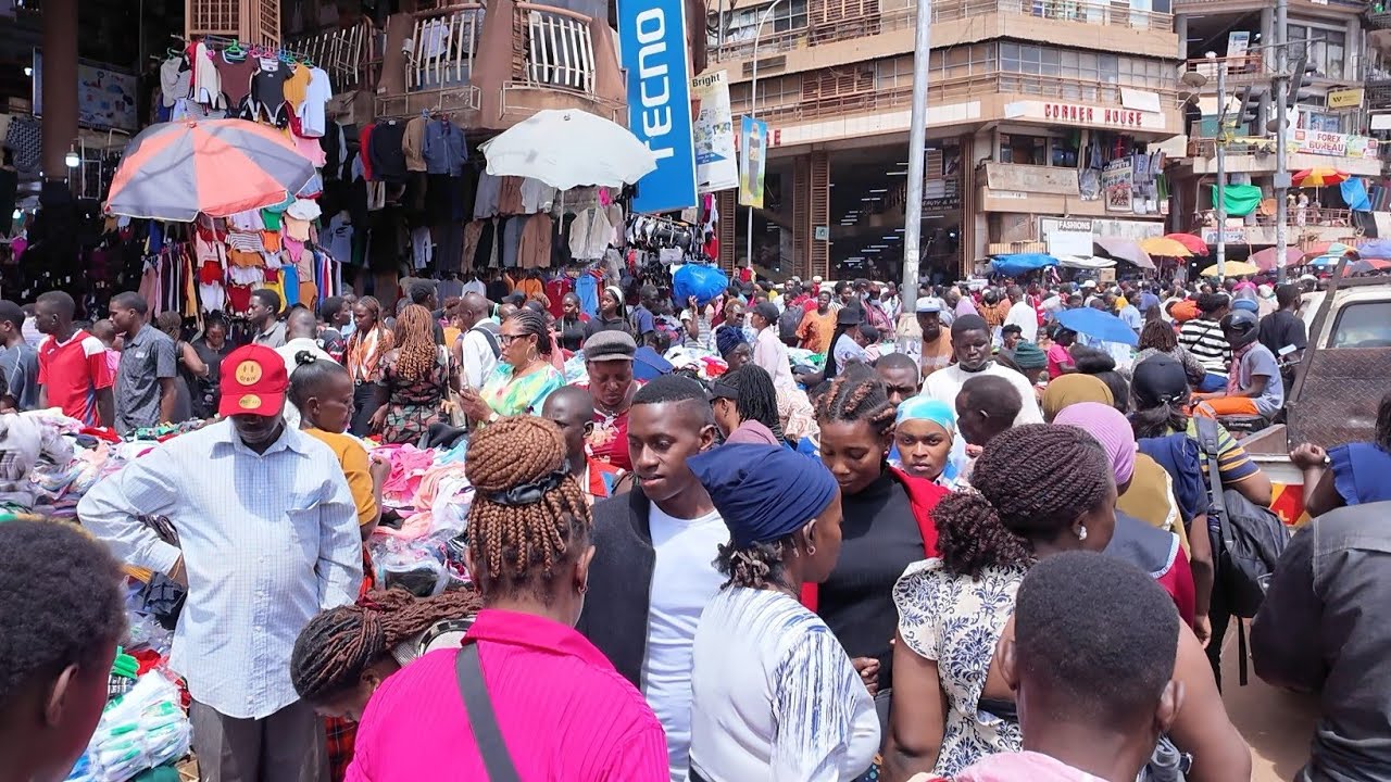 Downtown Kampala City 2026 Daily Street Life