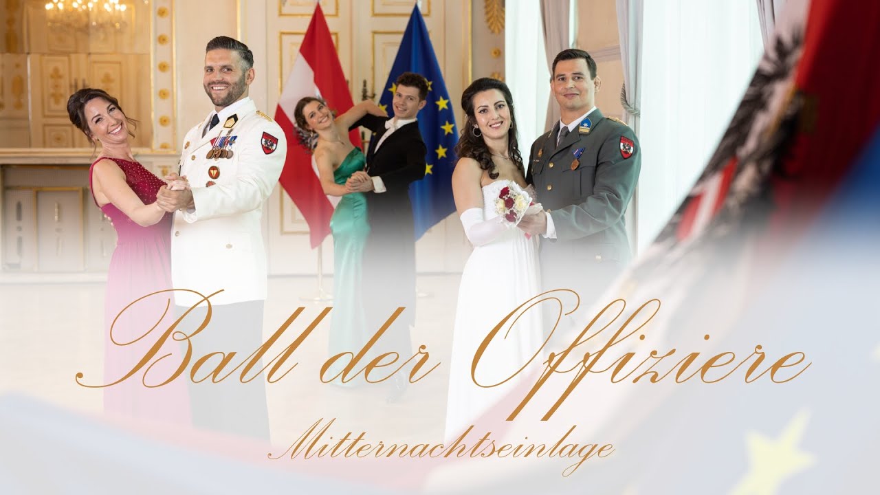 Mitternachtseinlage des Balls der Offiziere 2025 live aus der Wiener Hofburg
