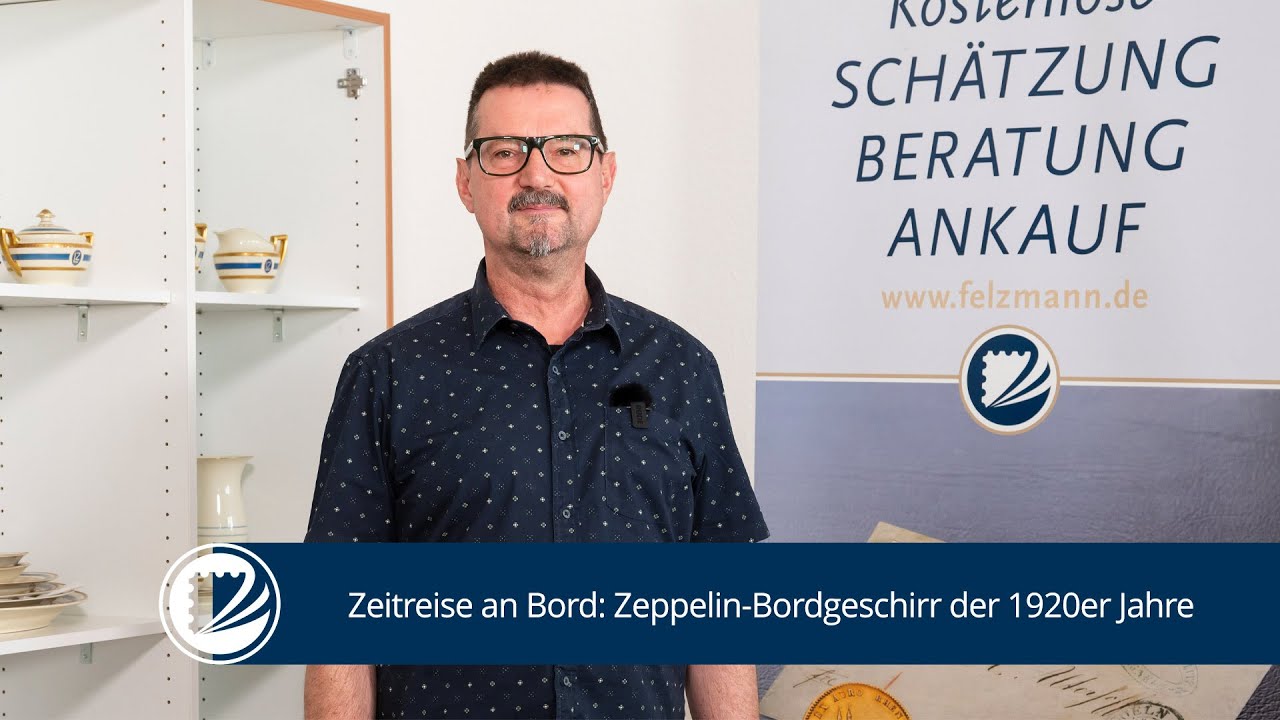 Zeitreise an Bord: Zeppelin-Bordgeschirr der 1920er Jahre