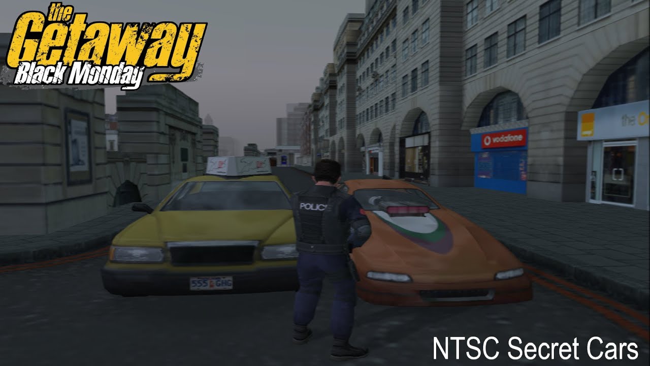 The Getaway: Black Monday - NTSC Exclusive Secret Cars