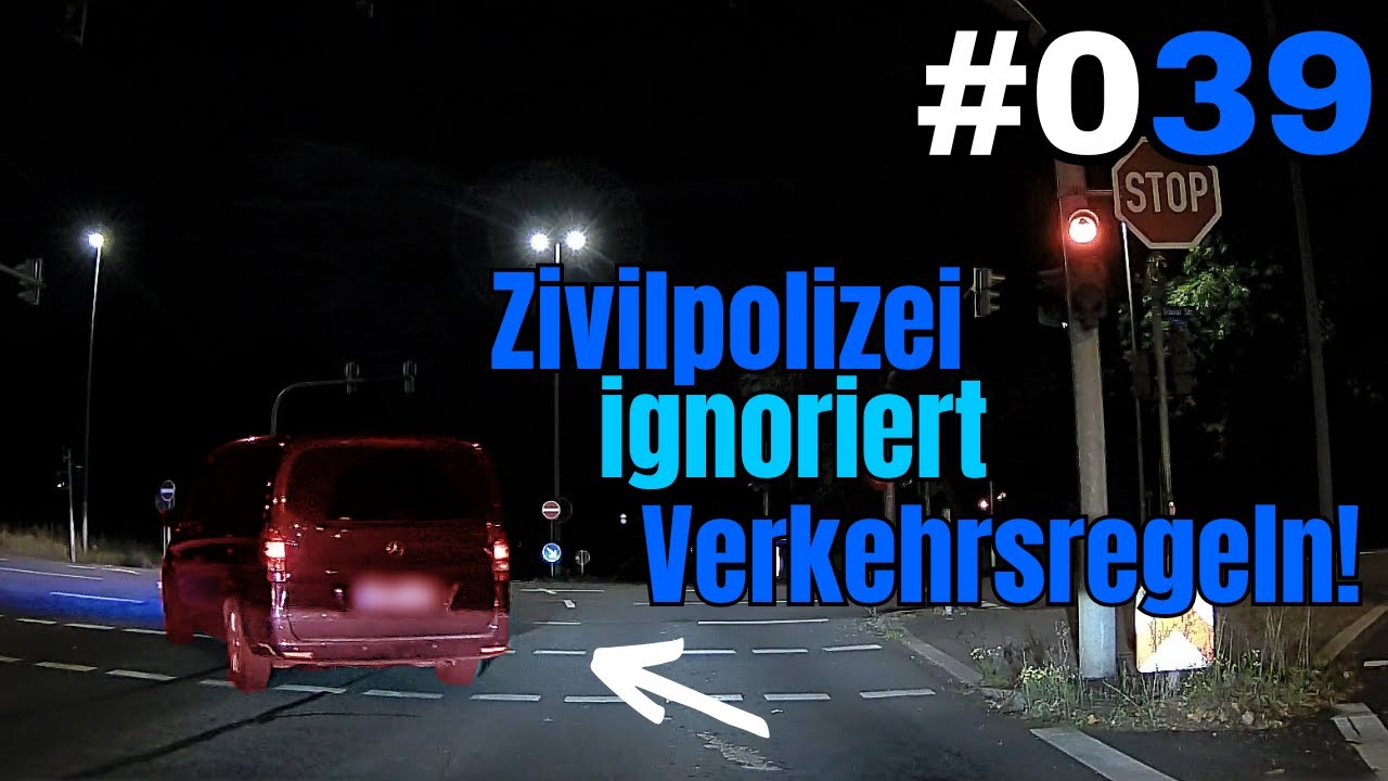 Zivilpolizei, Auto stoppt auf Autobahn, Jeder fährt wie er will | #Dashcam #GERMAN #039 | DEV