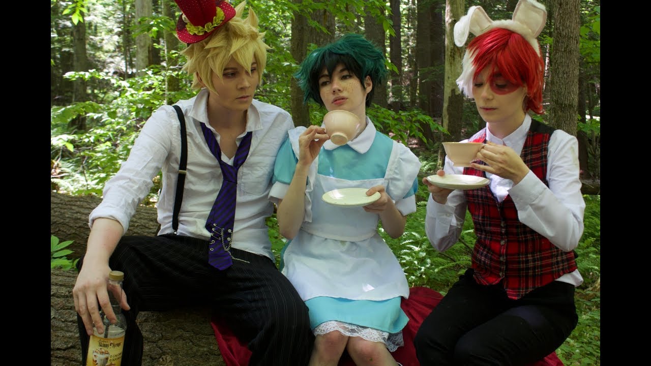 Deku in Wonderland (My Hero Academia Cosplay Skit) [BNHA]