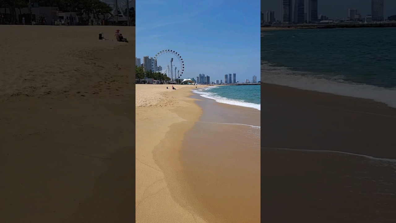 Sokcho Beach, Sokcho, Gangwon Province, South Korea.