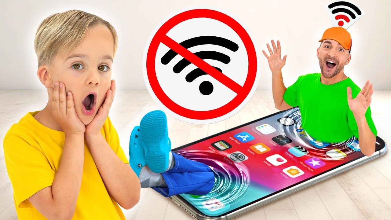 No Wi-Fi Challenge for kids with Chris