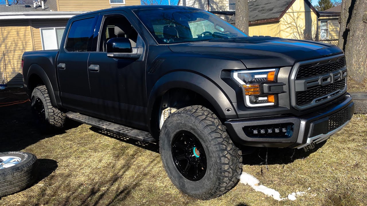 Transformation of Ford F150 into Raptor Project part 12