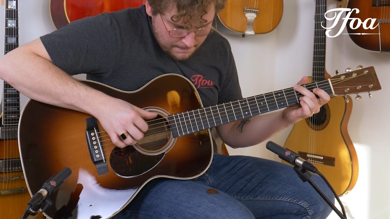 Martin OM28V Sunburst 2013 played by Milo Groenhuijzen | Demo @ The Fellowship of Acoustics