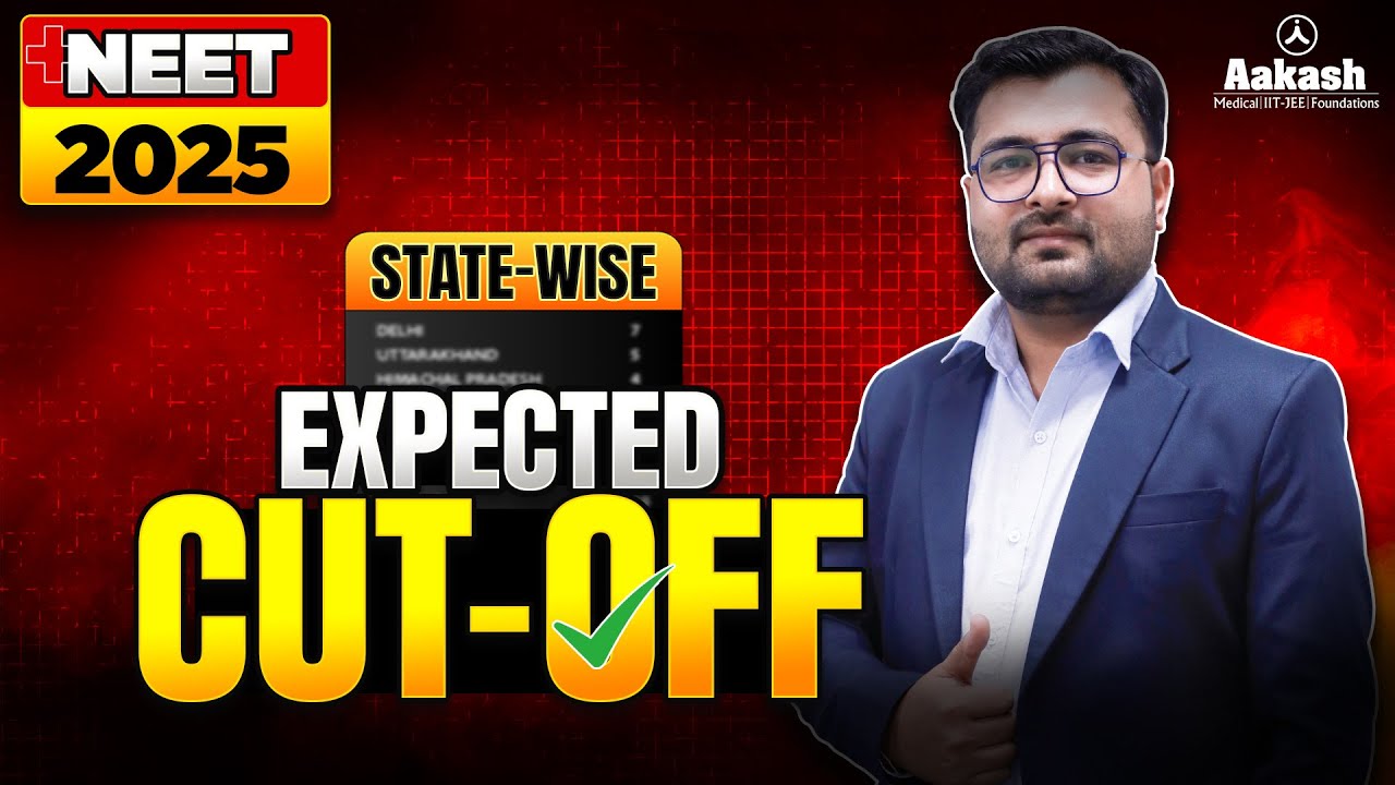 Expected Cut-Off: State-Wise List 🔥| SAFE SCORE |  Will YOU Qualify? #neet2025