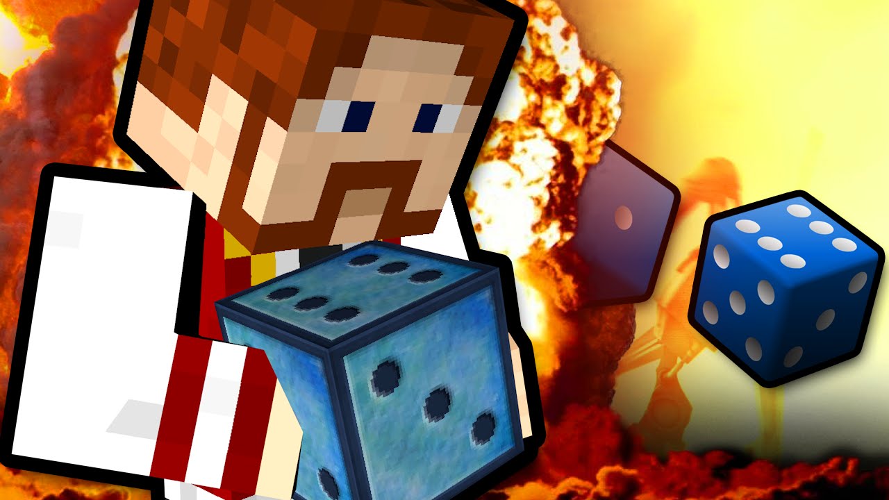 Minecraft: DADOS DA SORTE!! - DADOS DE LUCKY BLOCK?! &Eacute;PICO!!