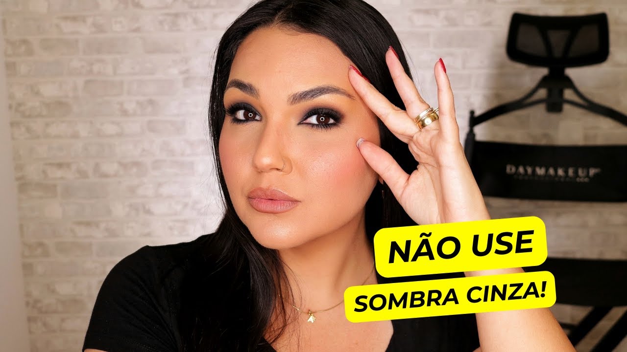 MAQUIAGEM SMOKEY CINZA COM COLORIMETRIA: TUTORIAL PARA MAQUIADORAS SEM USAR SOMBRA CINZA