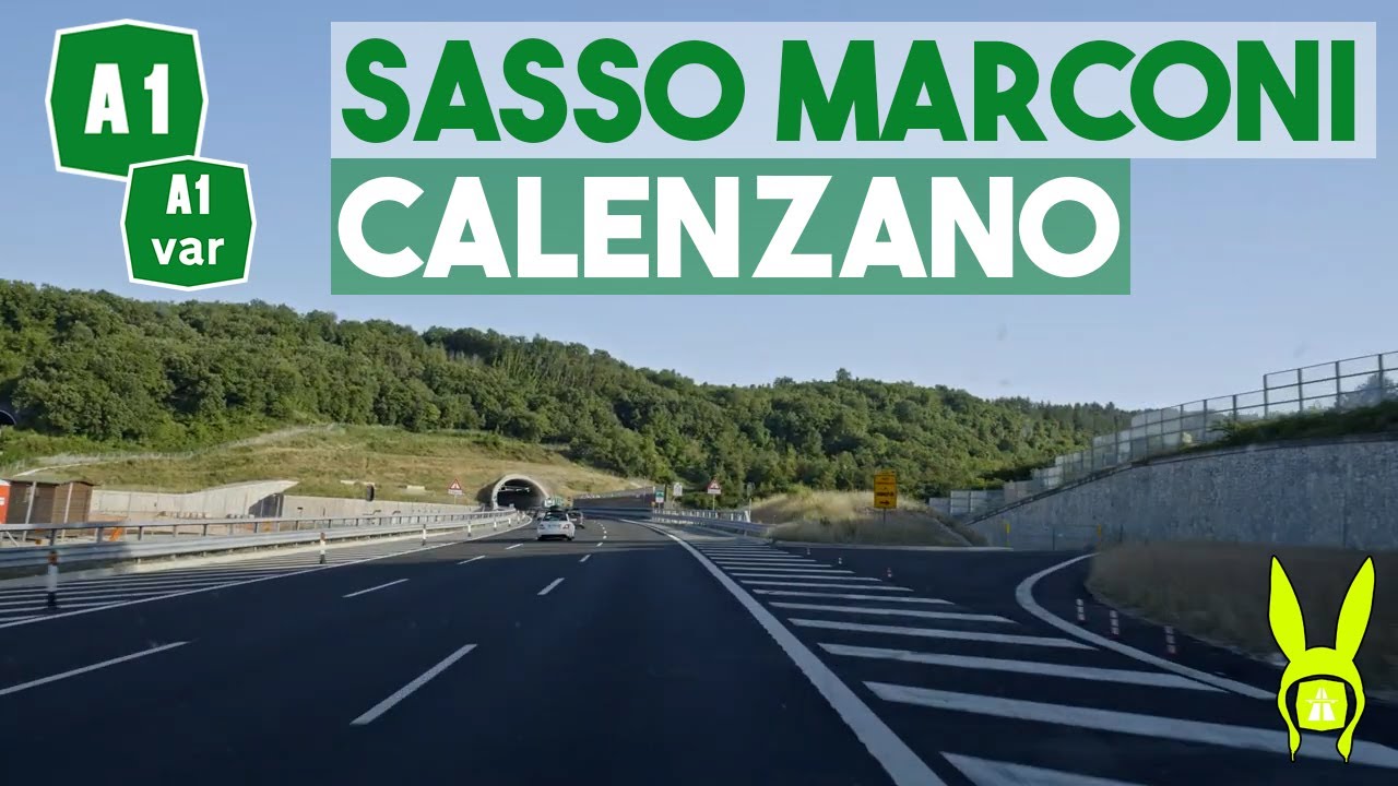 A1 A1var Autostrada del Sole - SASSO MARCONI CALENZANO