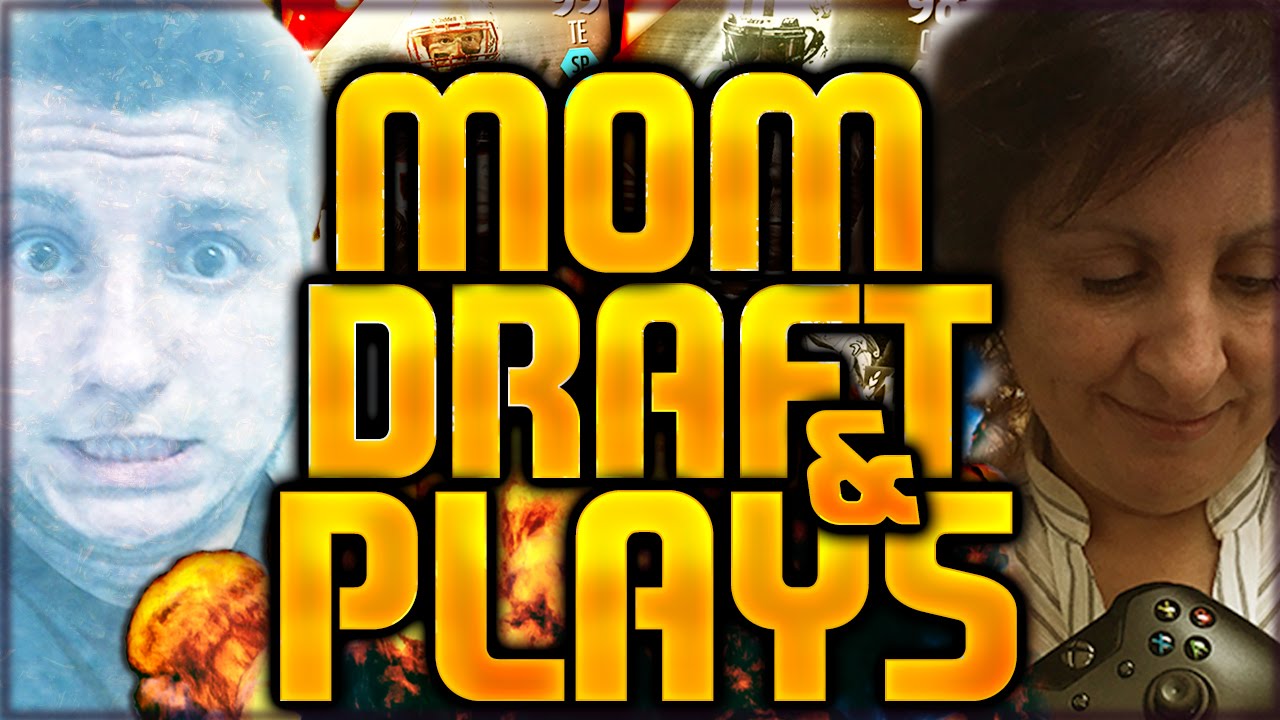 MOM DRAFTS AND PLAYS! | ICE BATH FORFEIT!! MADDEN 16 EXTREME DRAFT CHAMPIONS