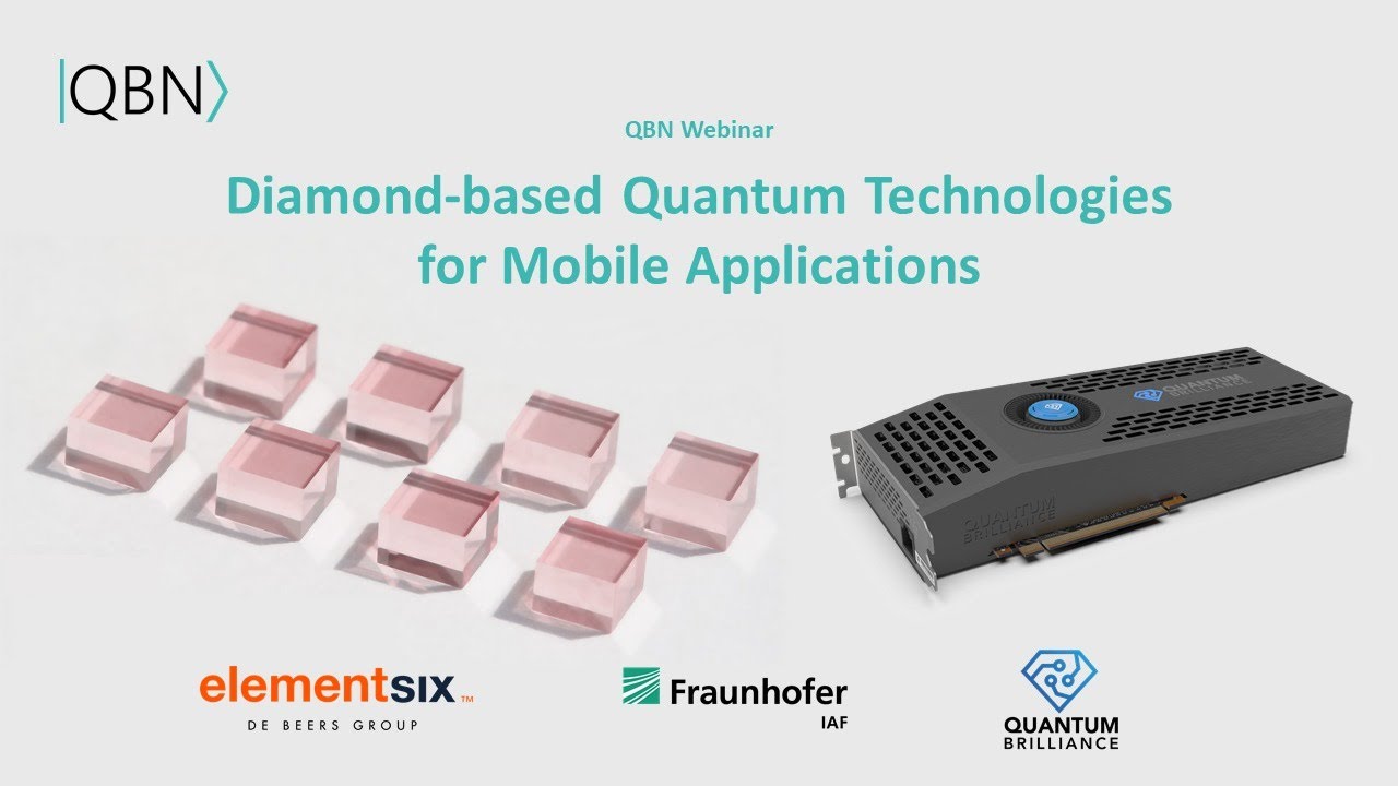QBN Webinar: Diamond-based Quantum Technologies for Mobile Applications