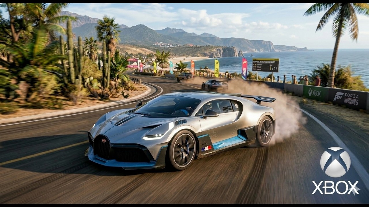 Forza Horizon 5 Gameplay: Bugatti Divo Races!