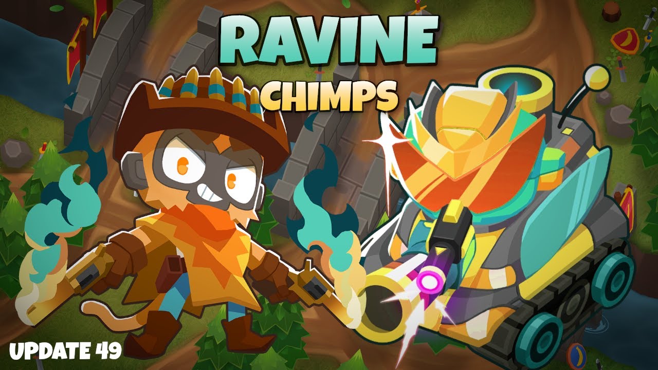 Churchill and the Blazing Sun III - Ravine CHIMPS Black Border Guide (BTD6)
