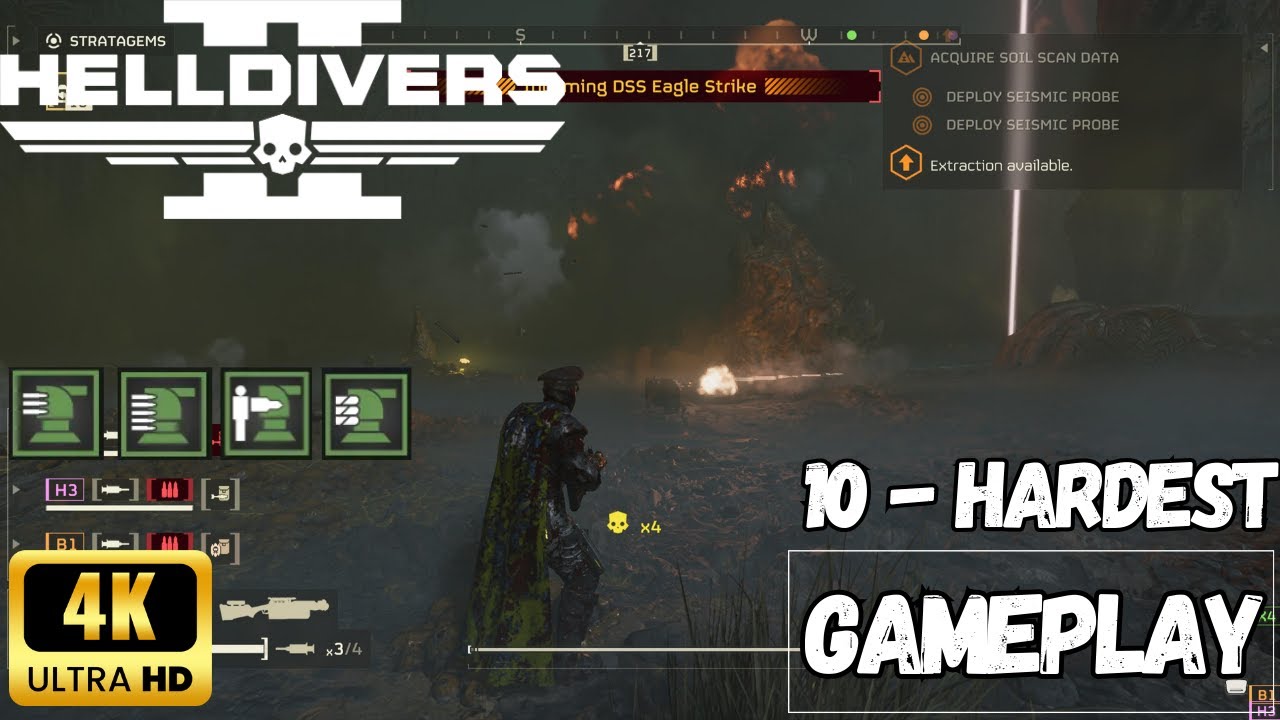 (PS5) Helldivers 2: Gameplay - Hardest Difficulty