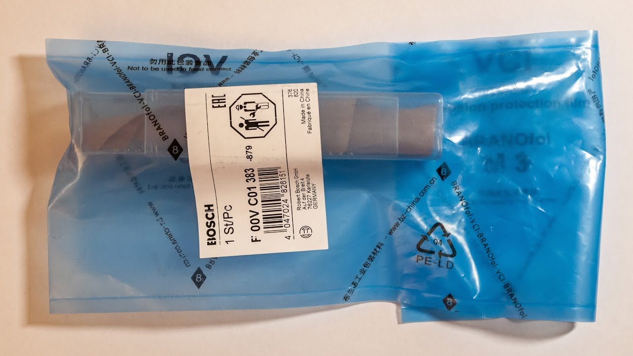 BOSCH F 00V C01 383 - Комплект клапанов / мультипликатор F00VC01383 (GAZ, Cummins)