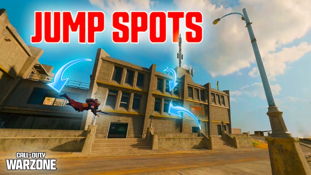 The BEST Jump Spots on Rebirth Island!!! (Part 1)