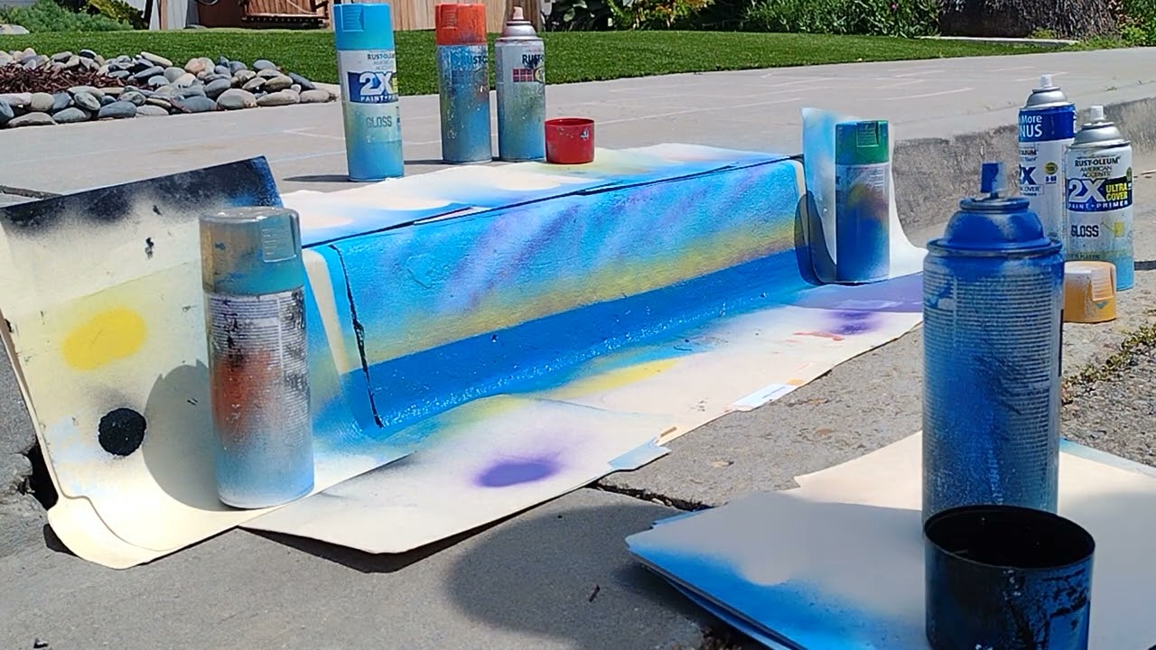 curb painting double palm