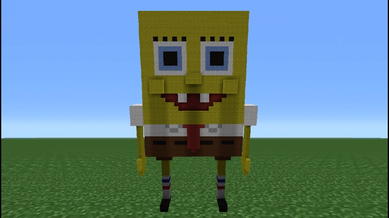 Урок Minecraft: как создать Спанч Боба