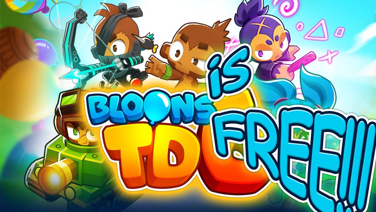 FREE! Bloons TD 6 One of the Best Tower Defense Indie Games BTD6, Epic Games Store Christmas Sale