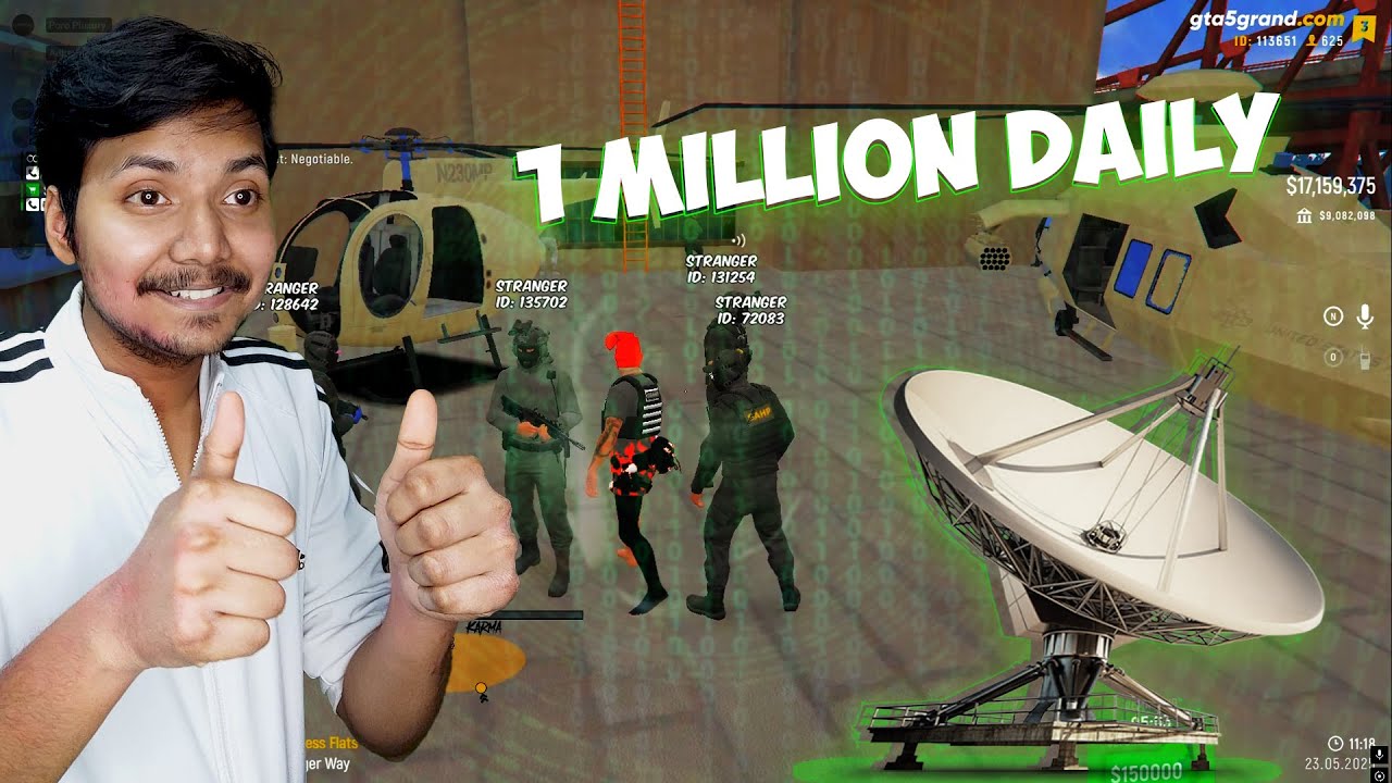 GTA V Grand Rp | Hacker Attack Daily 1 Million Daily | HINDI