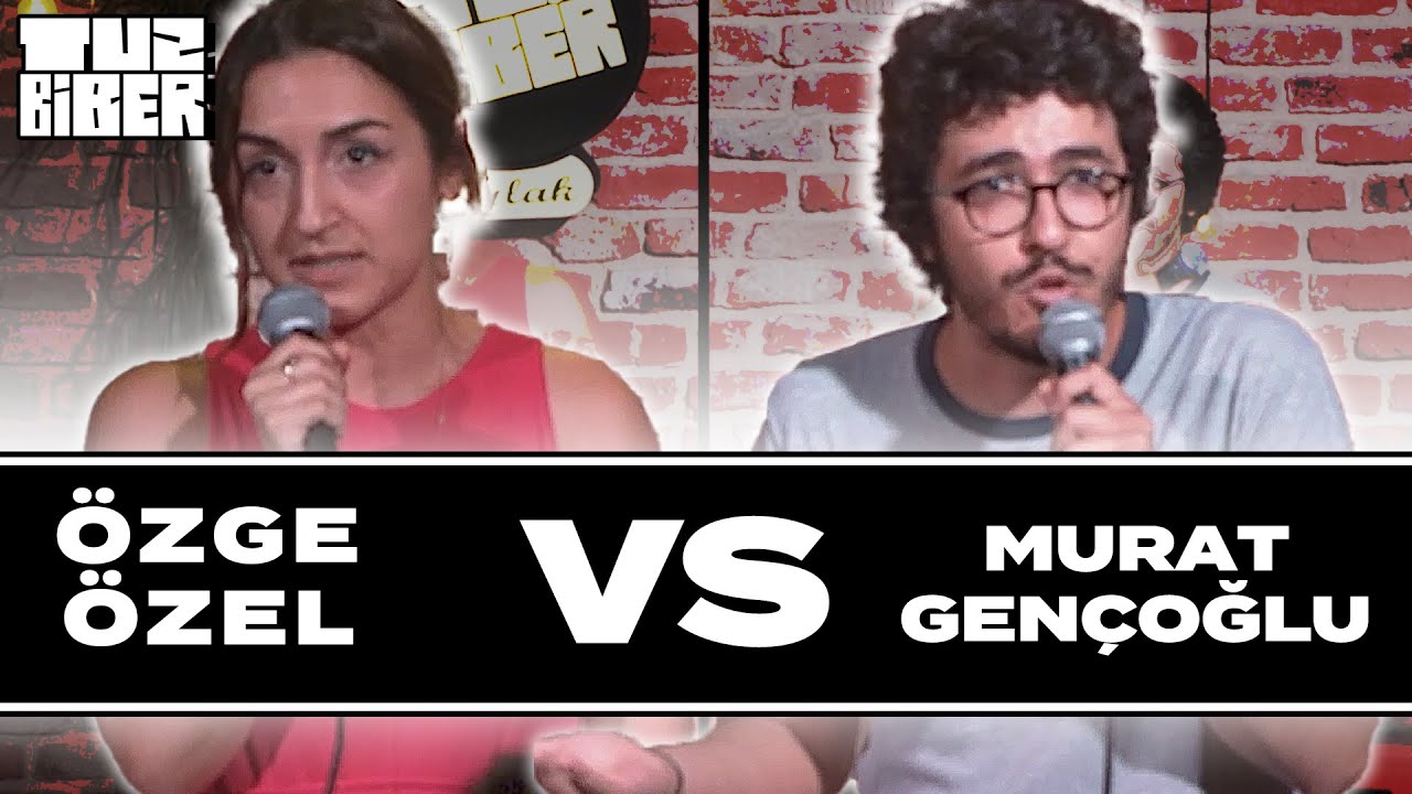 &Ouml;zge &Ouml;zel VS Murat Gen&ccedil;oğlu - AcıBiber | TuzBiber Stand-Up