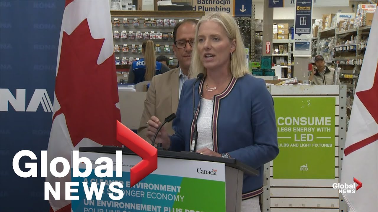 Canadian government announces rebate program for purchasing energy-efficient products
