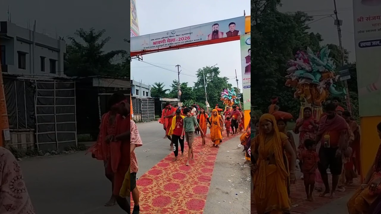 kavad Yatra Bol Bam #youtubeshorts #viralvideo #viralvideo #ytshorts #gangajal #kanwar #shivbhakt